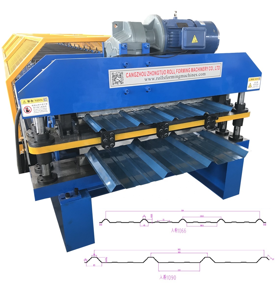 Panel Double Deck Roll Forming Machine
