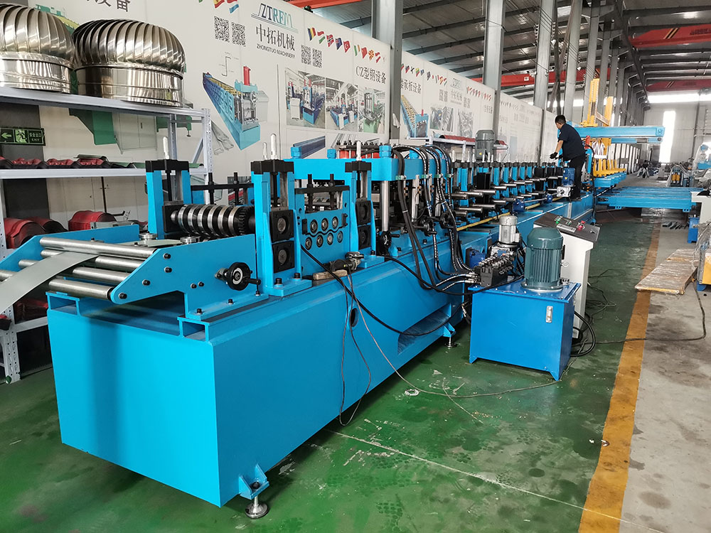 ZT-P300 Standard 80-300mm CZ Purlin Machine