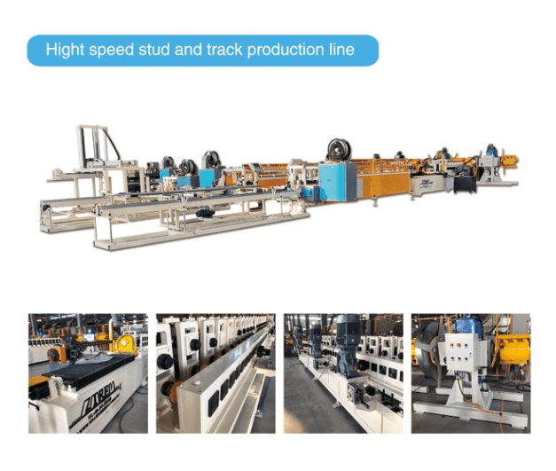 Fully Automatic U Drywall Roll Forming Machine