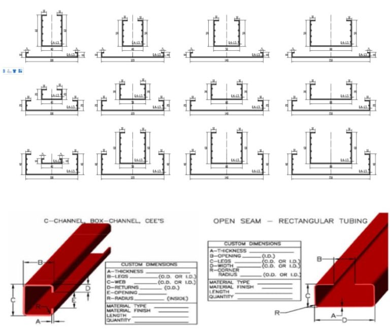 Automatic C Channel Roll Forming Machine