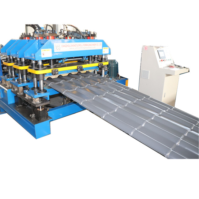 Step Tile Roll Forming Machine