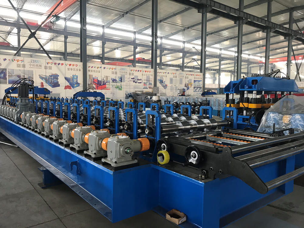 Gearbox Drive Sheet Roll Forming Machine