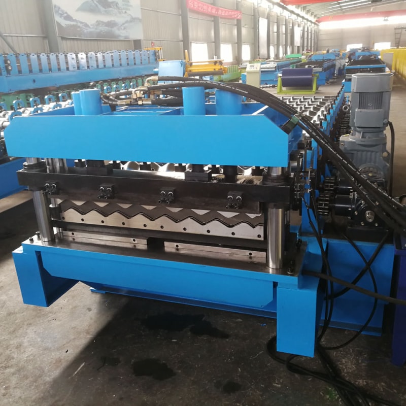 ZTRFM OEM Galvanized Aluzinc Portable Metal Roofing Maquina Para Calaminas