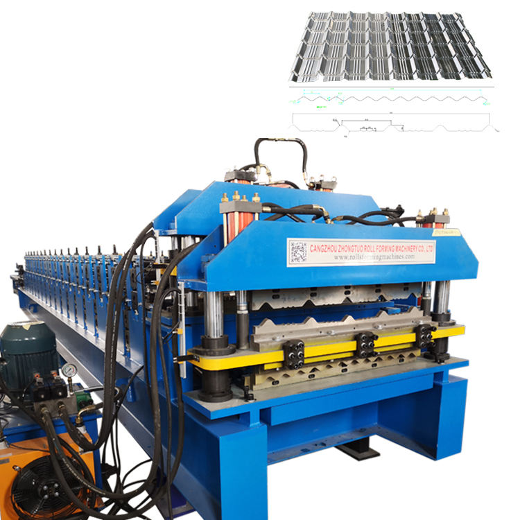 Custom Double Layer Roof Sheet Roll Forming Machine
