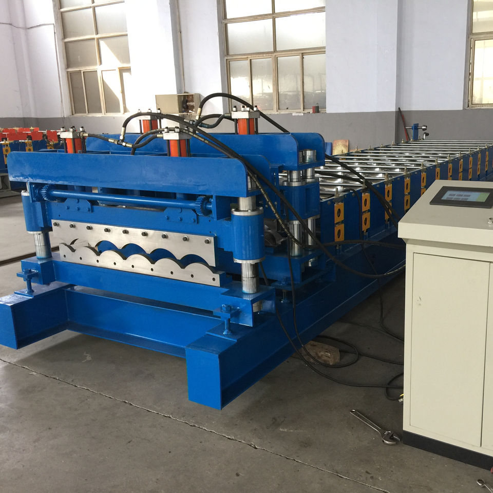 Metal Zinc Roofing Tile Panel Making Roll Forming Machine