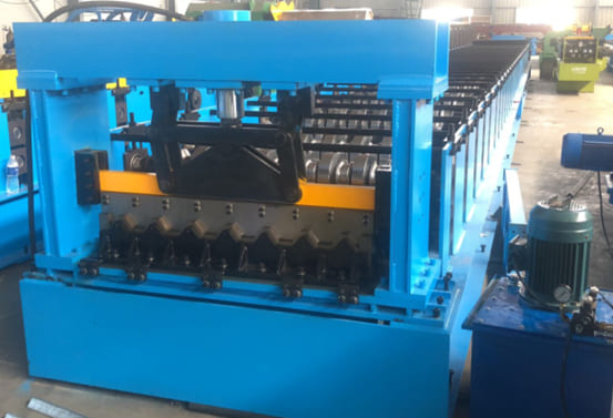 Strongest Screw Down Trapezoidal Roofing Sheet Rolling Forming Machine