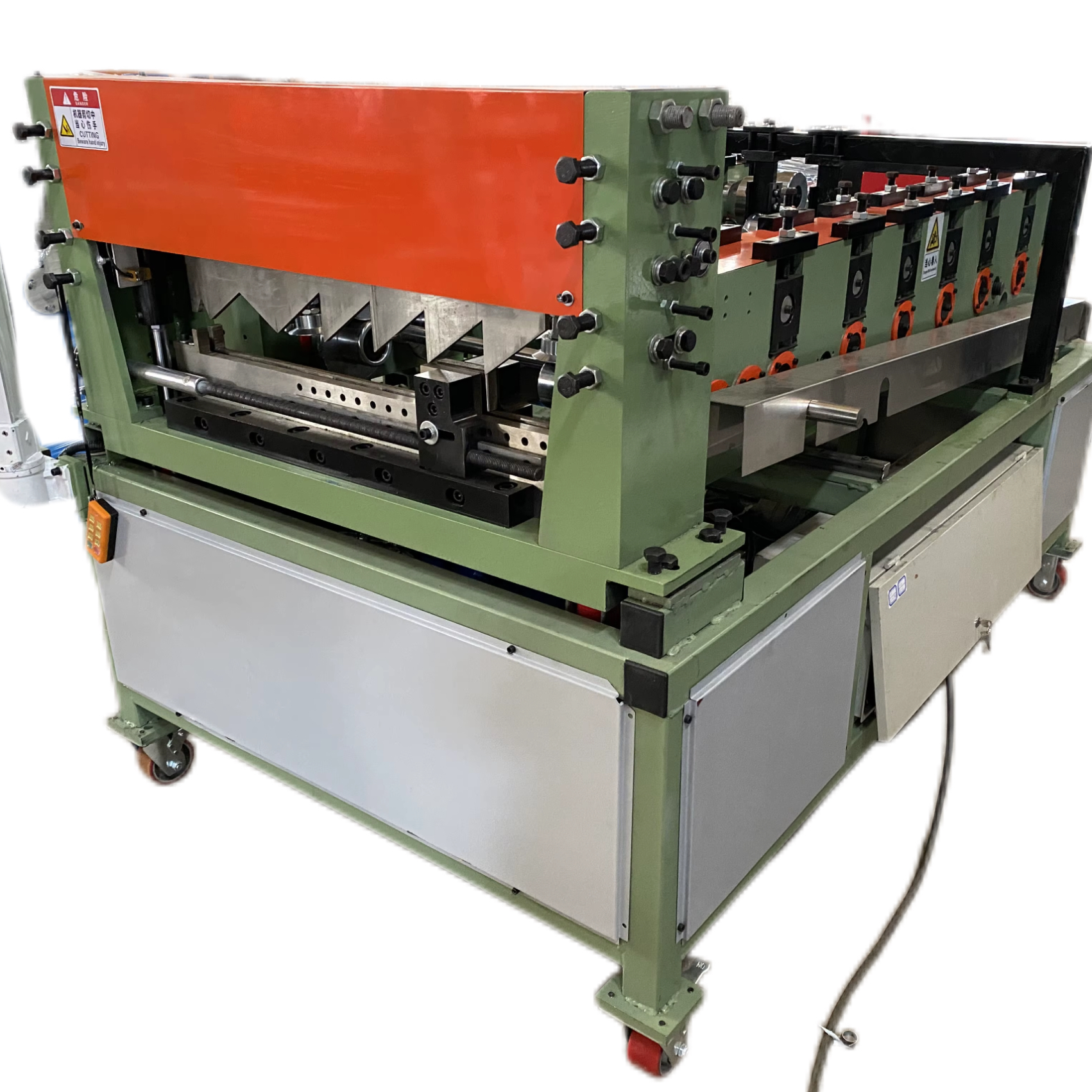You are currently viewing Snap Lock Deep Portable Standing Seam Panel Roll Forming Machine