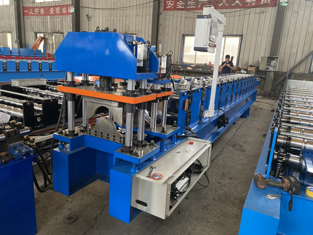 11-1789453655-PgOS Automatic Ridge Cap Roll Forming Machine for Metal Roofing Ridge Caps - 11 1789453655 PgOS