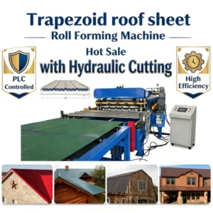Trapezoid Roof Sheet Roll Forming Machine Metal Roof Panel Roll Formin - 20260916996