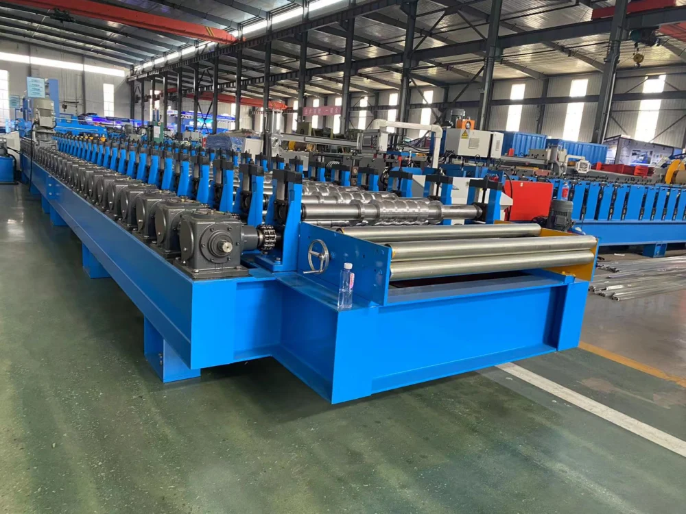 corrugated10-1790061800-aNUj Automatic Corrugated Roof Sheet Roll Forming Machine for Color Coated - "