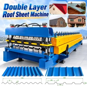 Automatic Double Layer Roof Sheet Roll Forming Machine for Color Coate - 20260924330