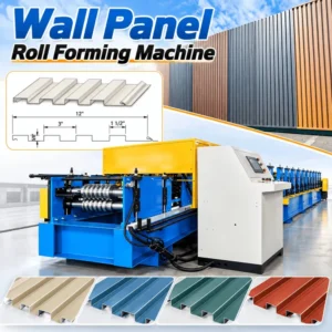 Automatic Wall Panel Roll Forming Machine for Color Coated Steel - 20260927180