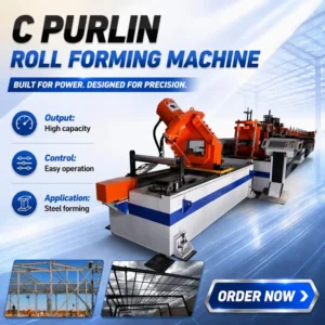 C Purlin Roll Forming Machine Automatic High-Speed C Purlin Production - 20261012323