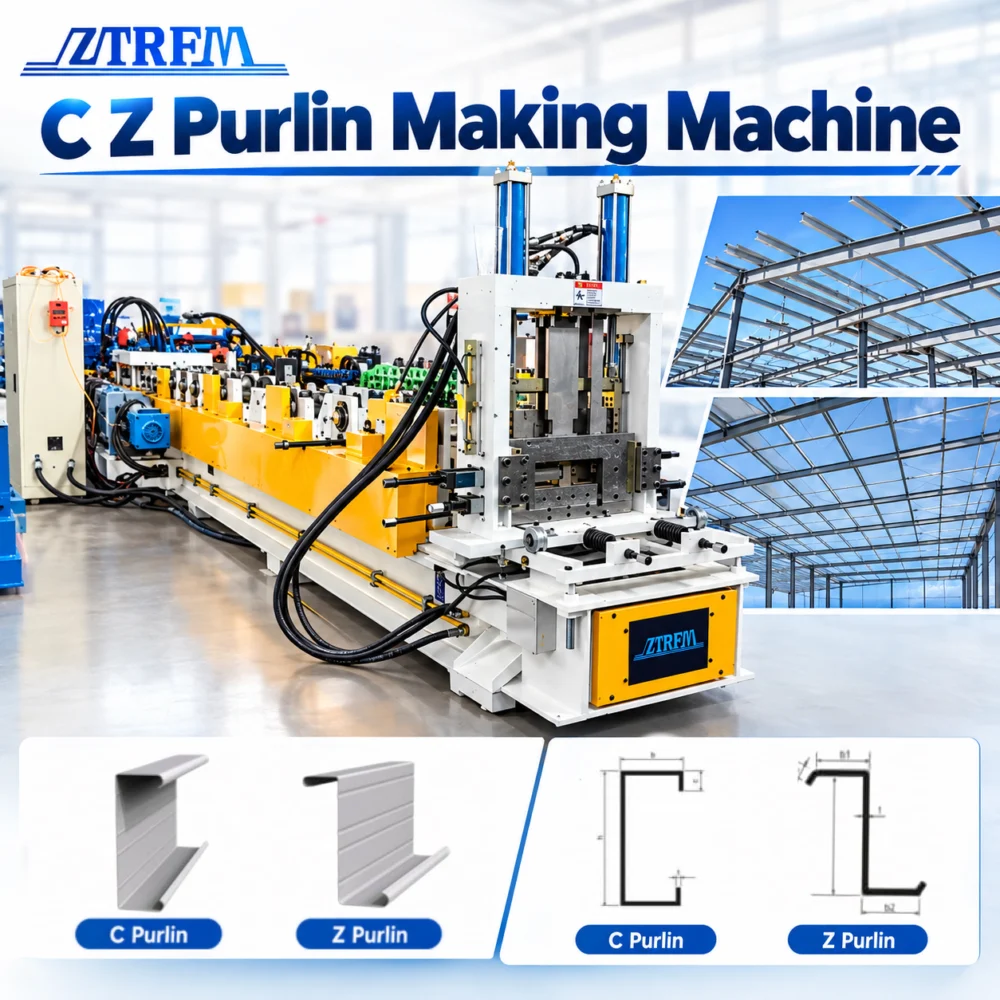 111-1791967775-kaKN Automatic CZ Purlin Making Machine High-Speed C and Z Purlin Productio - 20261014808