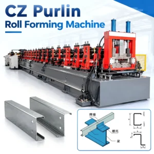 High Speed C Z Purlin Roll Former with Auto Cutting System - 20261021594