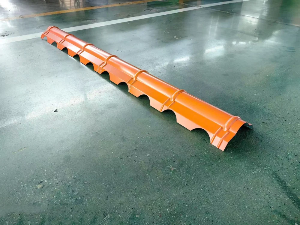 10-1792979429-YaGk Hydraulic Ridge Cap Roll Forming Machine for Metal Roofing - 10 1792979429 YaGk