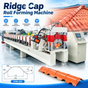 Hydraulic Ridge Cap Roll Forming Machine for Metal Roofing - 20261026722