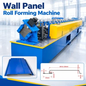 Automatic Wall Panel Roll Forming Machine for Color Coated Steel Produ - 20261029933